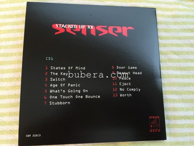 Senser - Stacked Up XX Limited Edition Remastered Re-release (CD&Vinyl) (28)