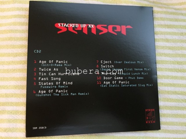 Senser - Stacked Up XX Limited Edition Remastered Re-release (CD&Vinyl) (31)
