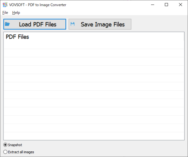 VOVSoft PDF to Image Converter