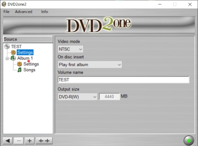 DVD2One DVD-Audio