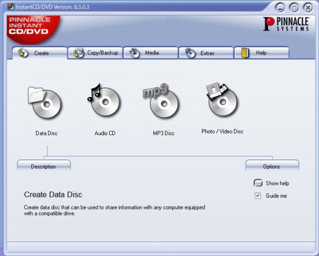 Pinnacle System Instant CD/DVD v8.3.0.3