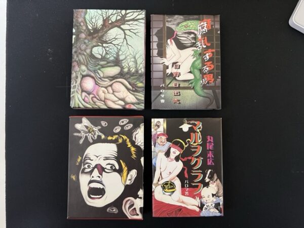 美派絵師シリーズ 第壱集 丸尾末広 マルヲグラフ / 日野日出志 腐乱する男 (豆本) (パロマ舎) (1999)