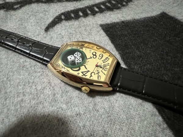 フランク三浦 キングマカオ Gamble Watch FM12-GDGD